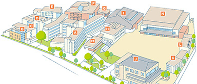 キャンパス案内