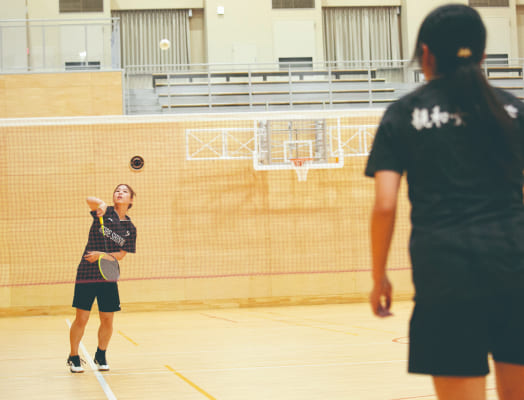 女子バドミントン部